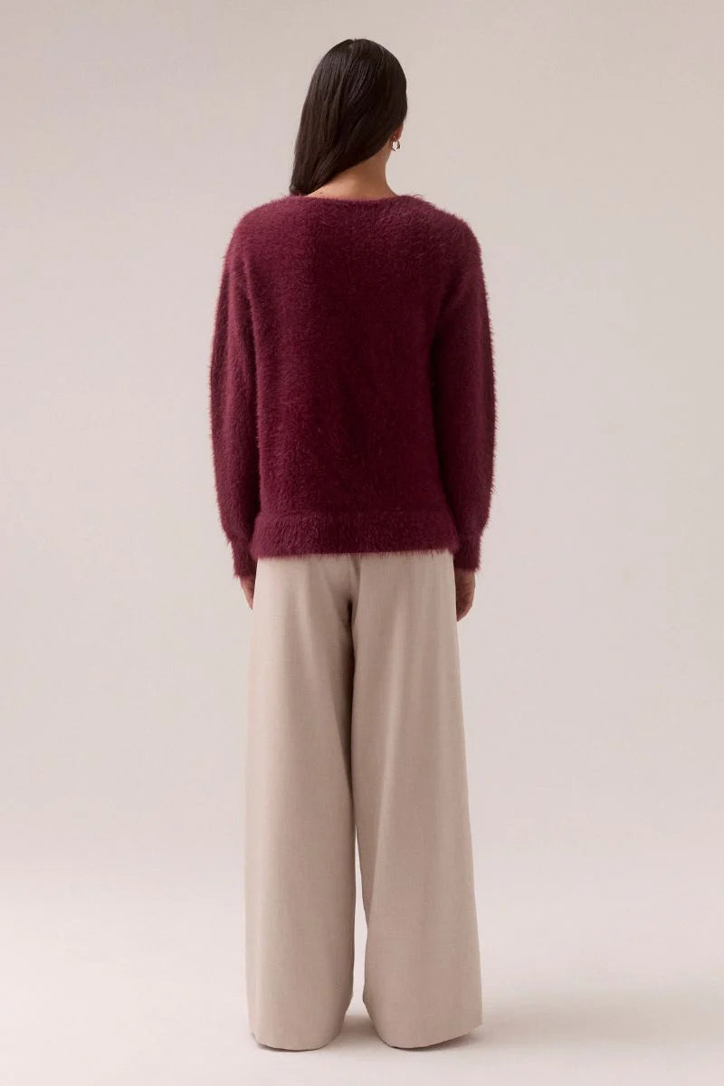 SABADO SWEATER MERLOT