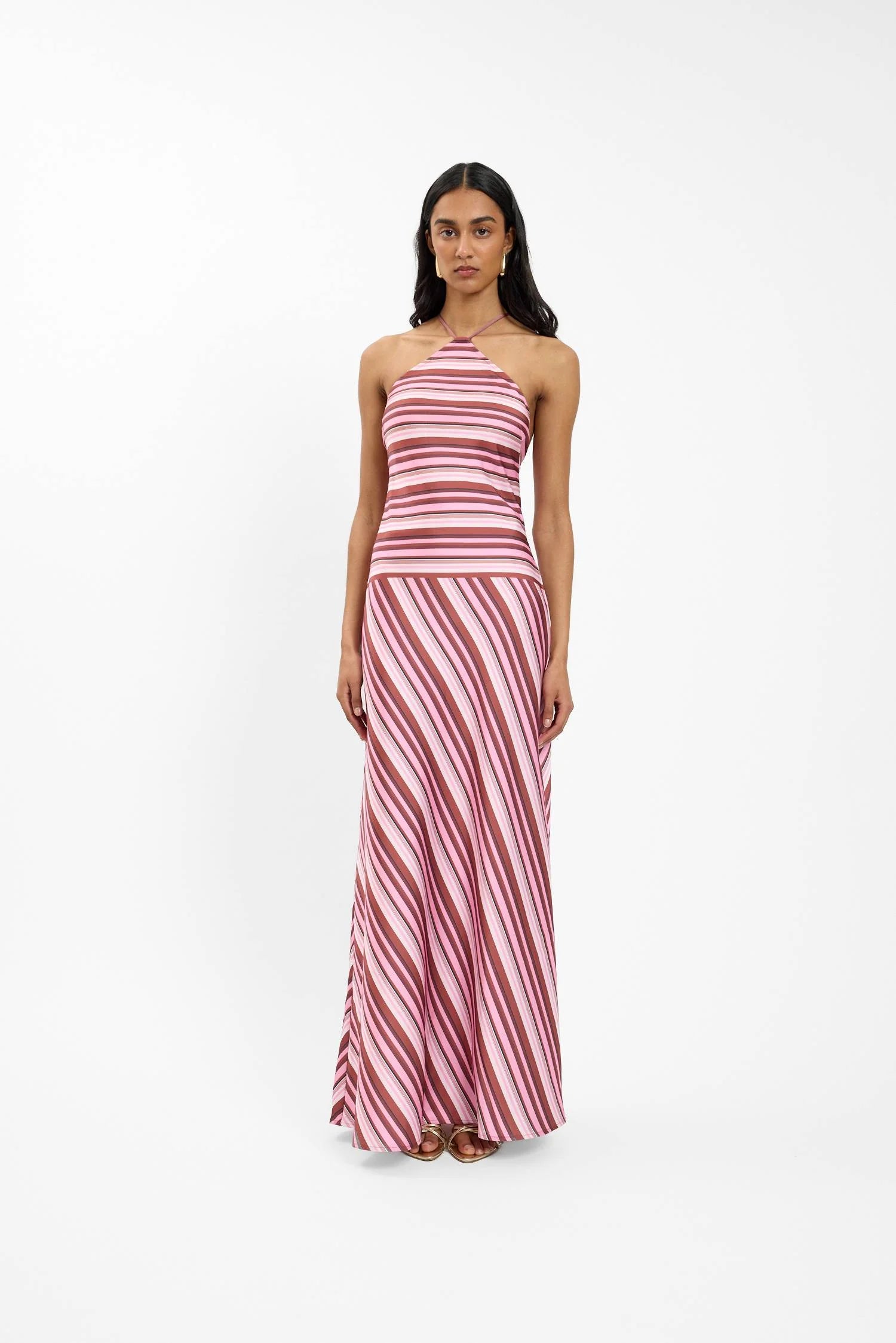 HALTER MAXI DRESS
