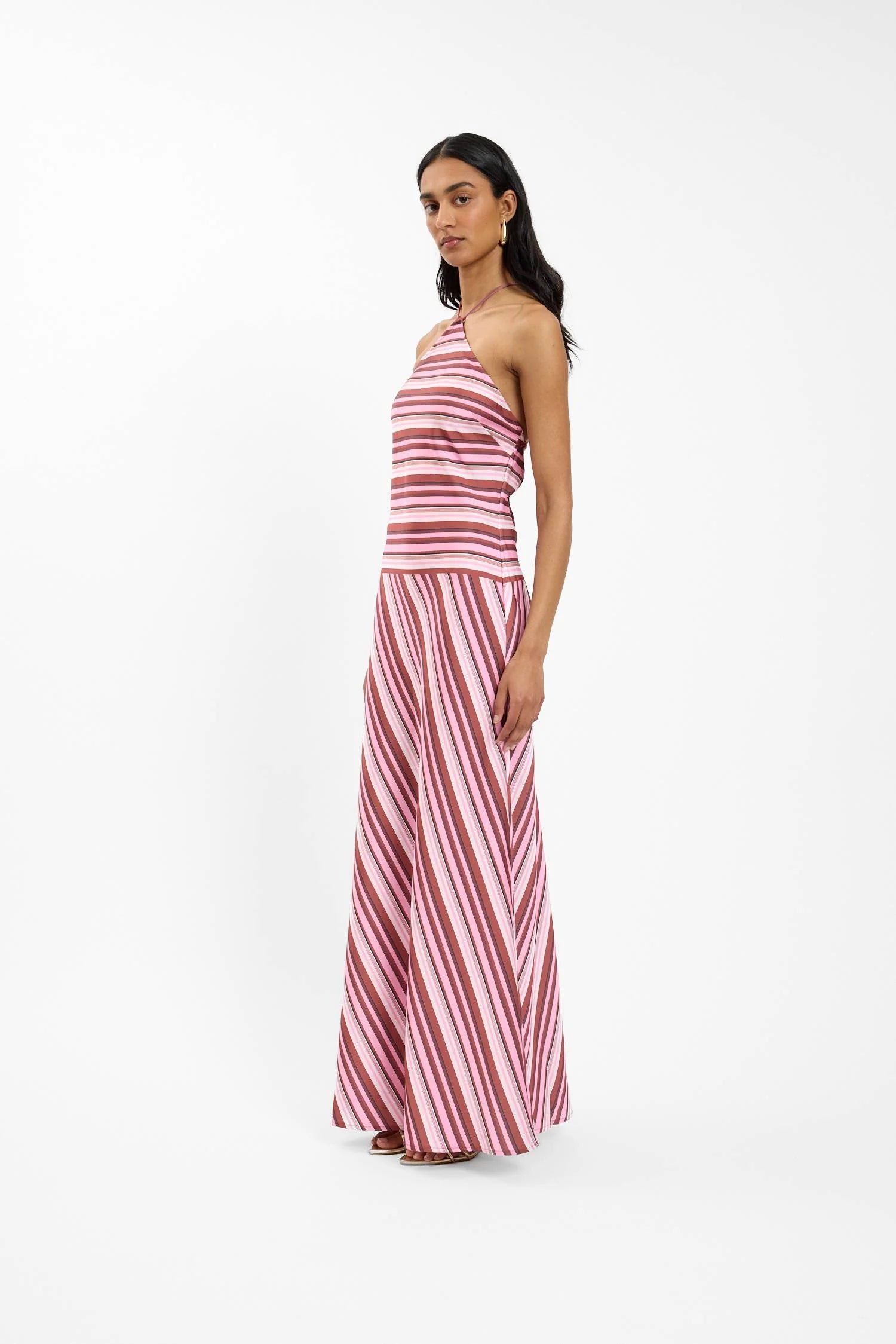 HALTER MAXI DRESS
