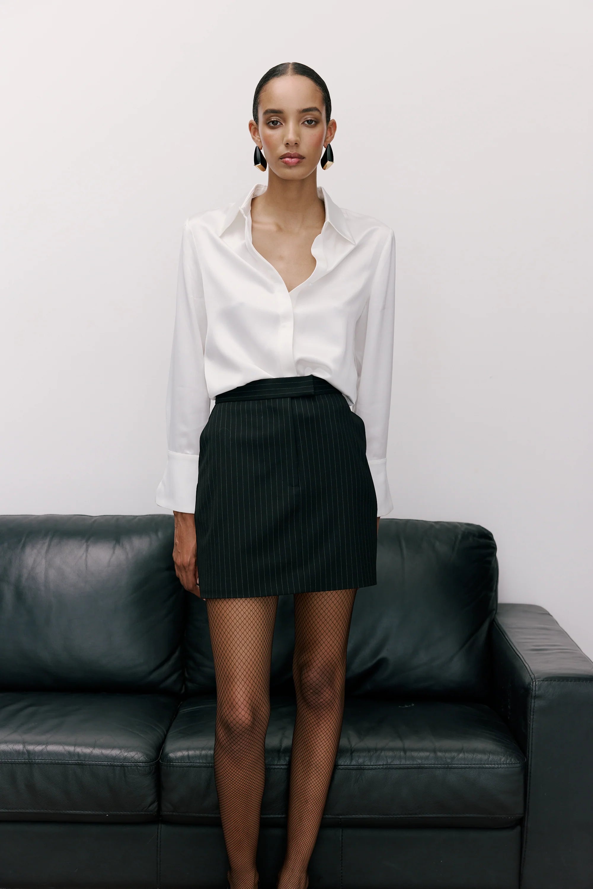 SILKY SHIRT IVORY