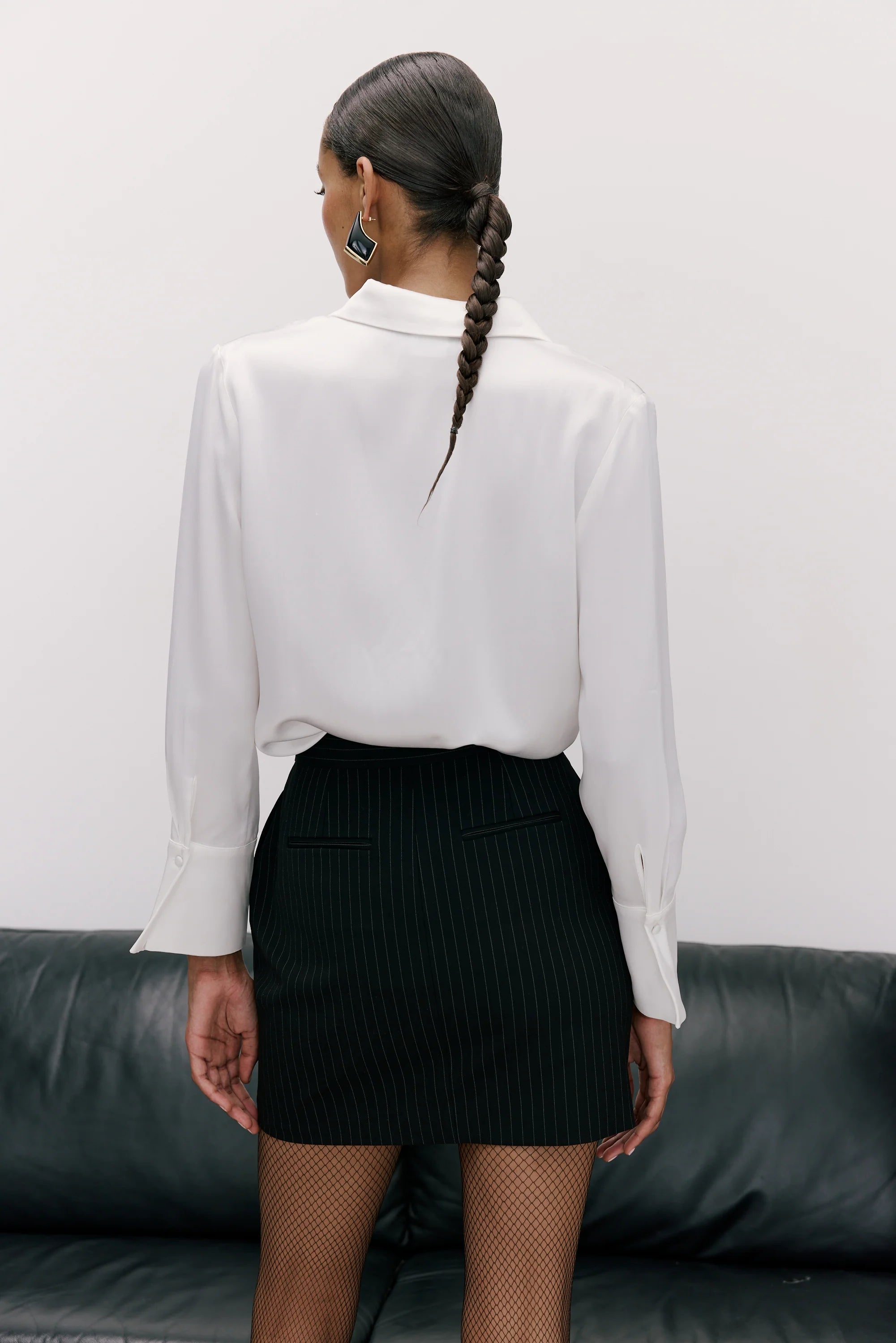 SILKY SHIRT IVORY