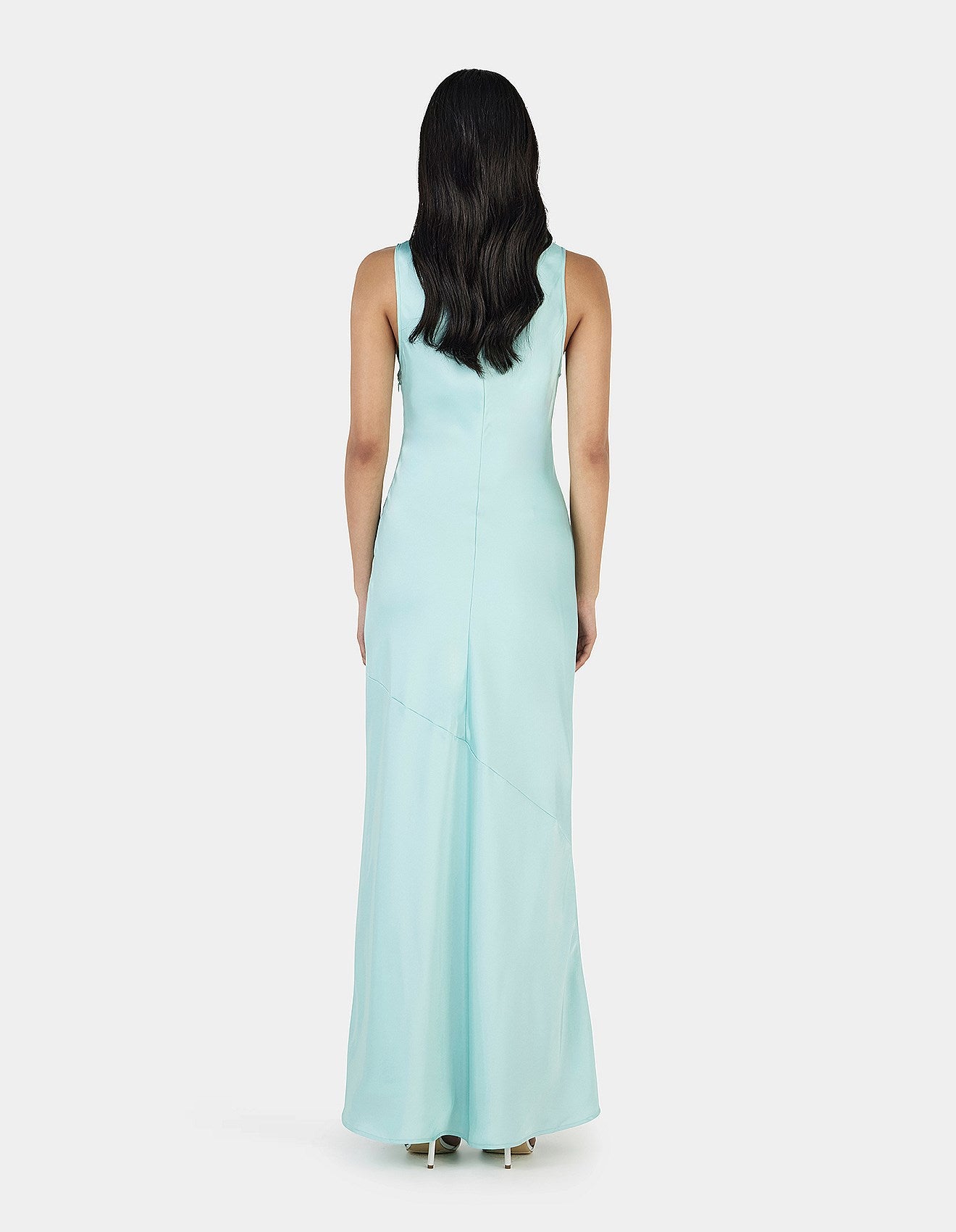 LAUREN MAXI DRESS - AQUA