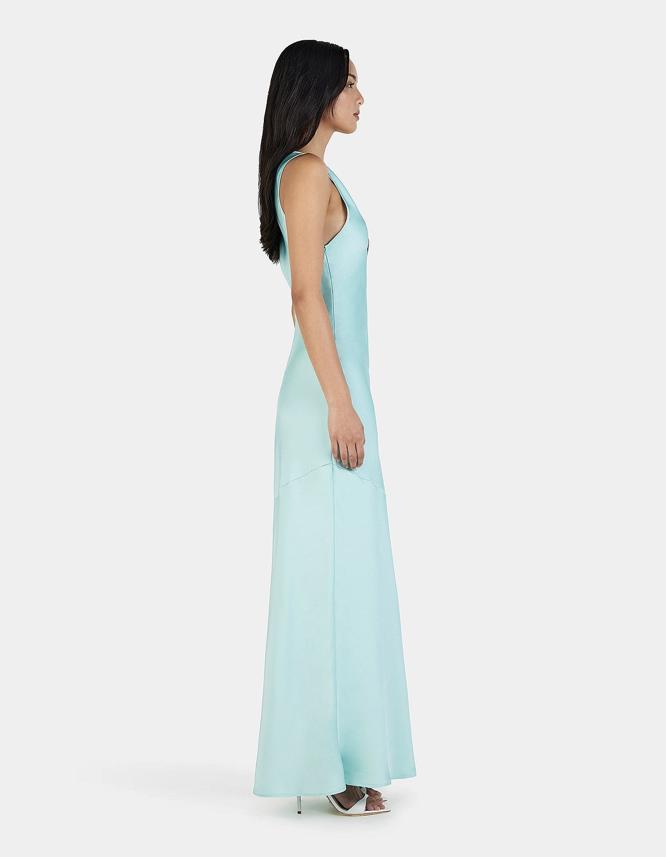 LAUREN MAXI DRESS - AQUA