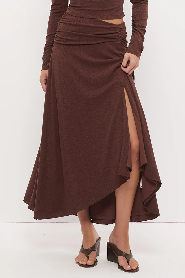 FARAH DRAPED SKIRT