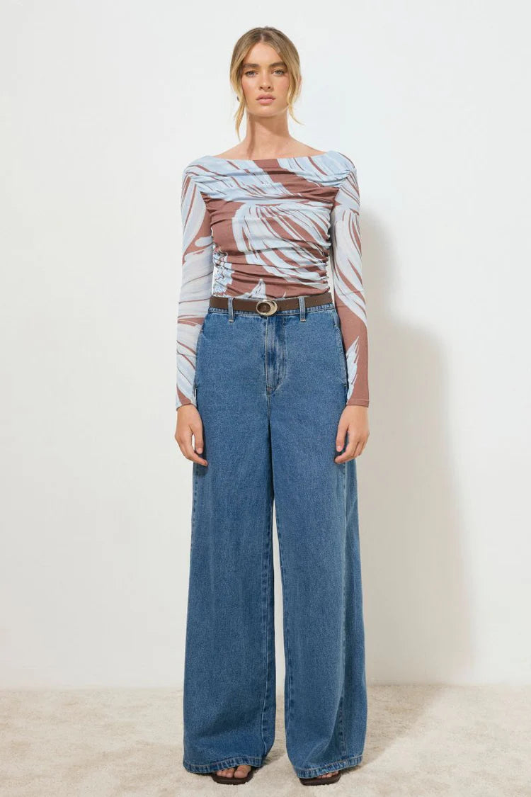 HEIRLOOM FLORAL TOP