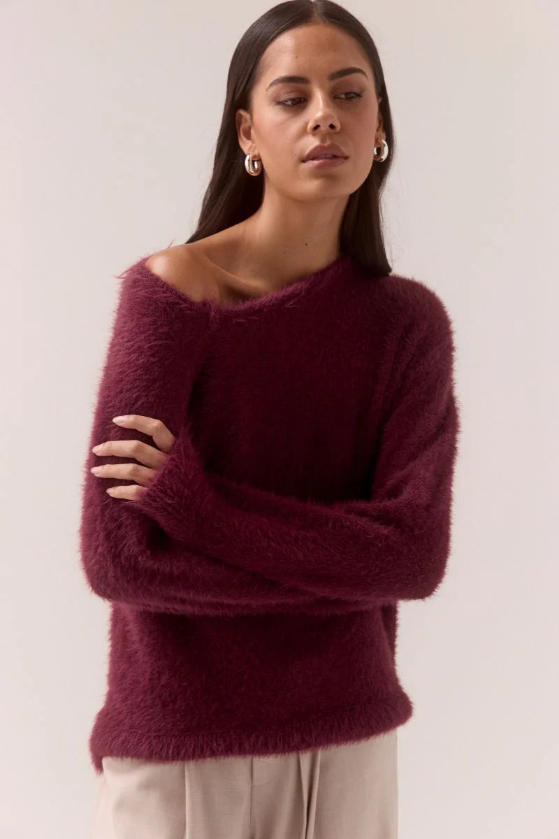 SABADO SWEATER MERLOT