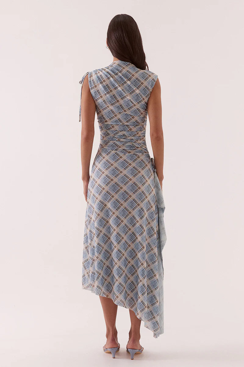 NOVALYN PLAID DRESS