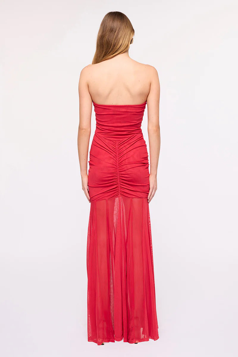 PHOENIX BUSTIER MAXI DRESS