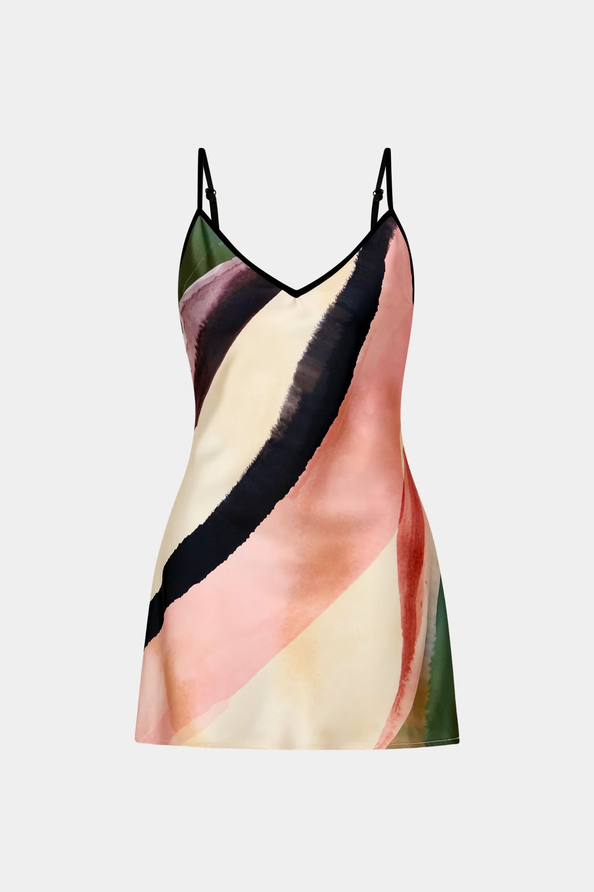 BIAS MINI DRESS - WAVE