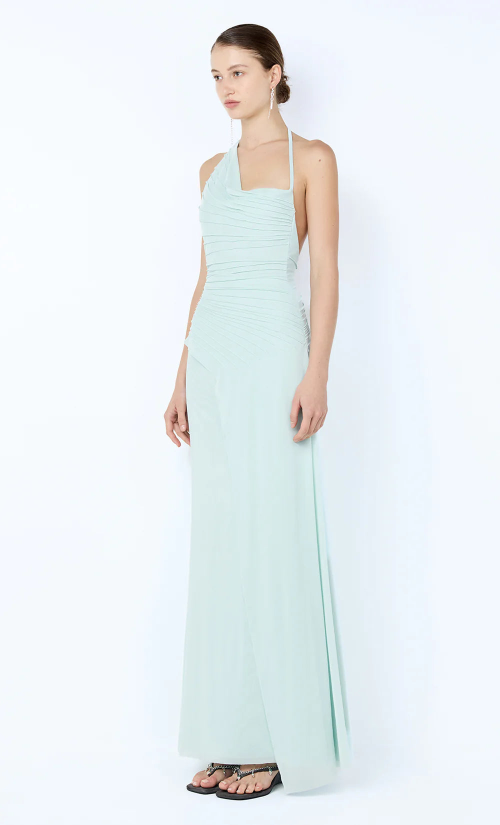 BRENNA PINTUCK MAXI DRESS