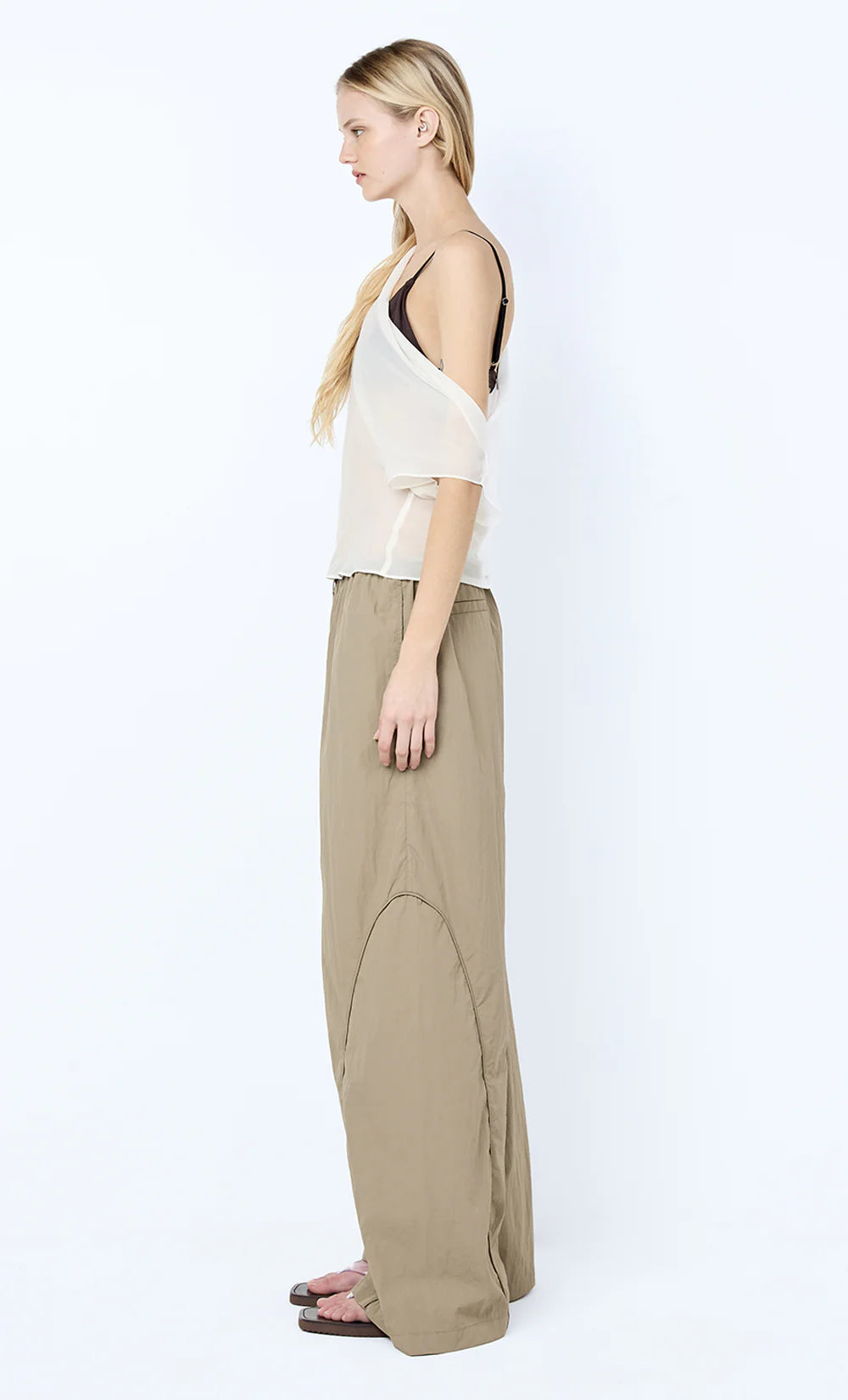 ELOISE LAYERED COWL TOP
