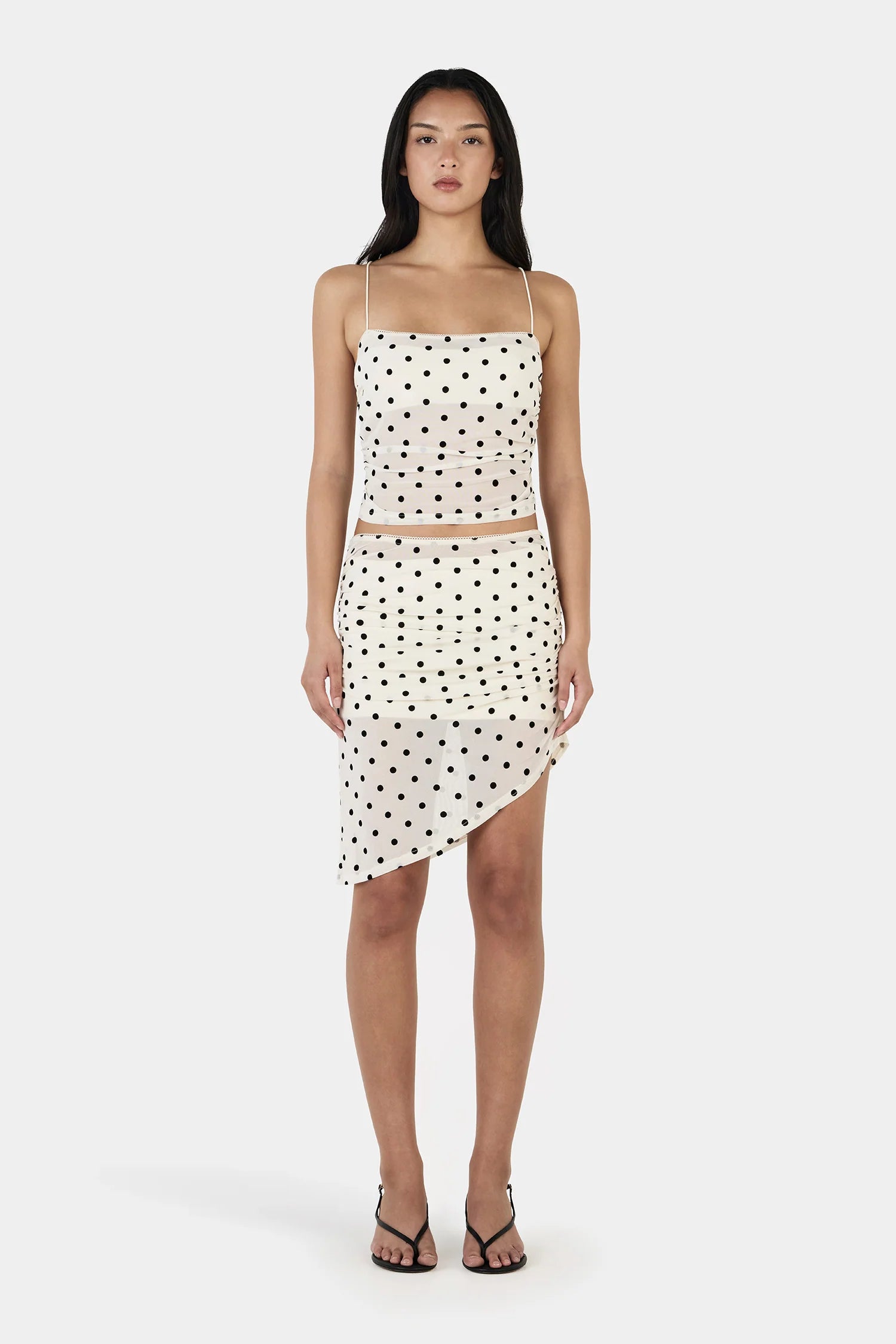 TALIA MIDI SKIRT - POLKA