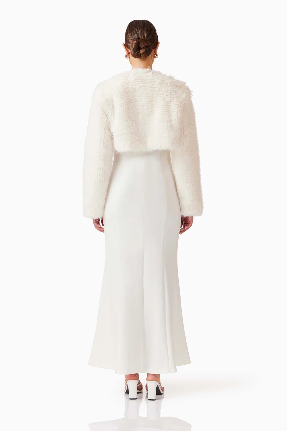 DESIREE CROPPED JACKET IVORY