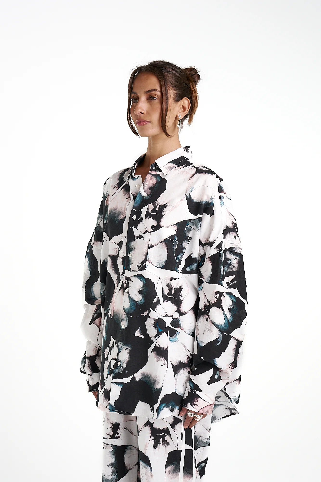 LS OVERSIZED SHIRT - EVERLAST