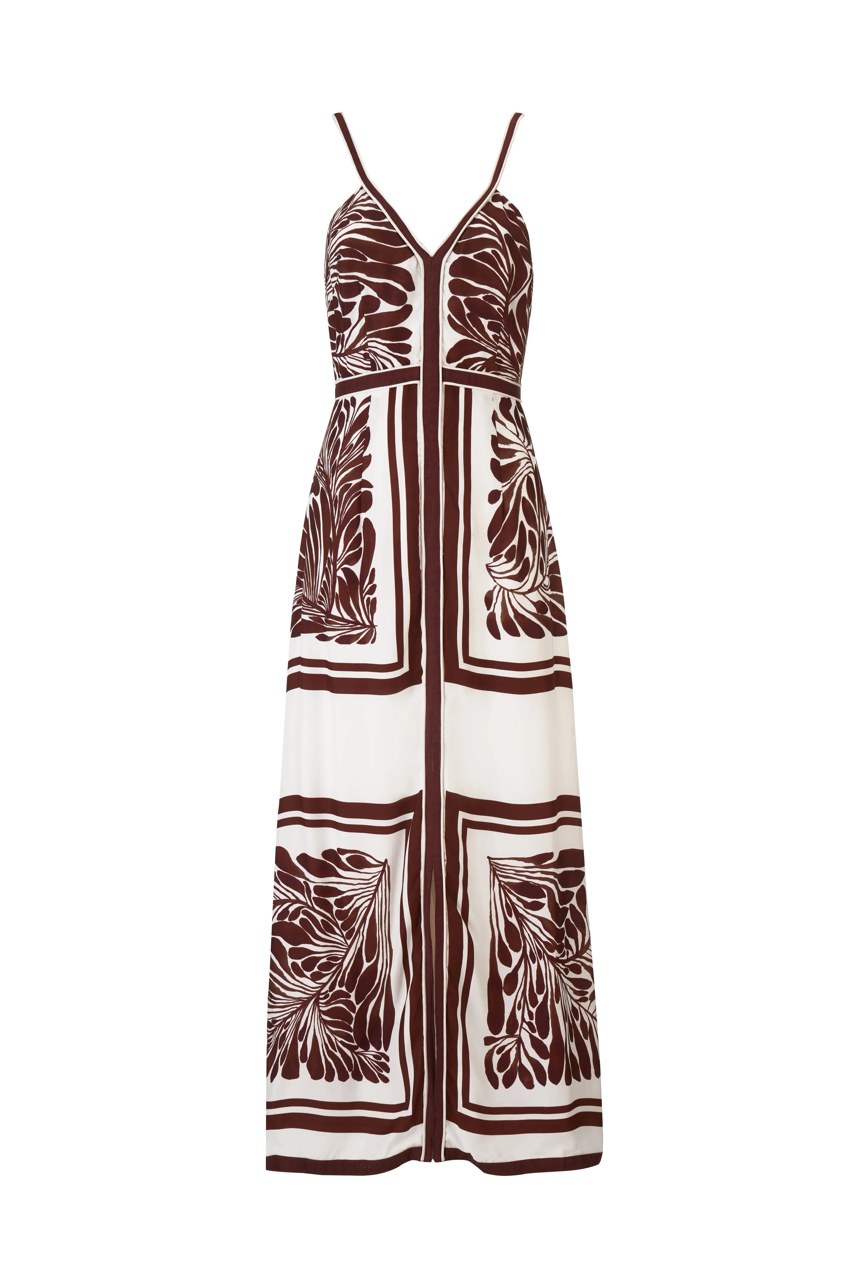 THE ANNIKA DRESS LUCENTA PRINT