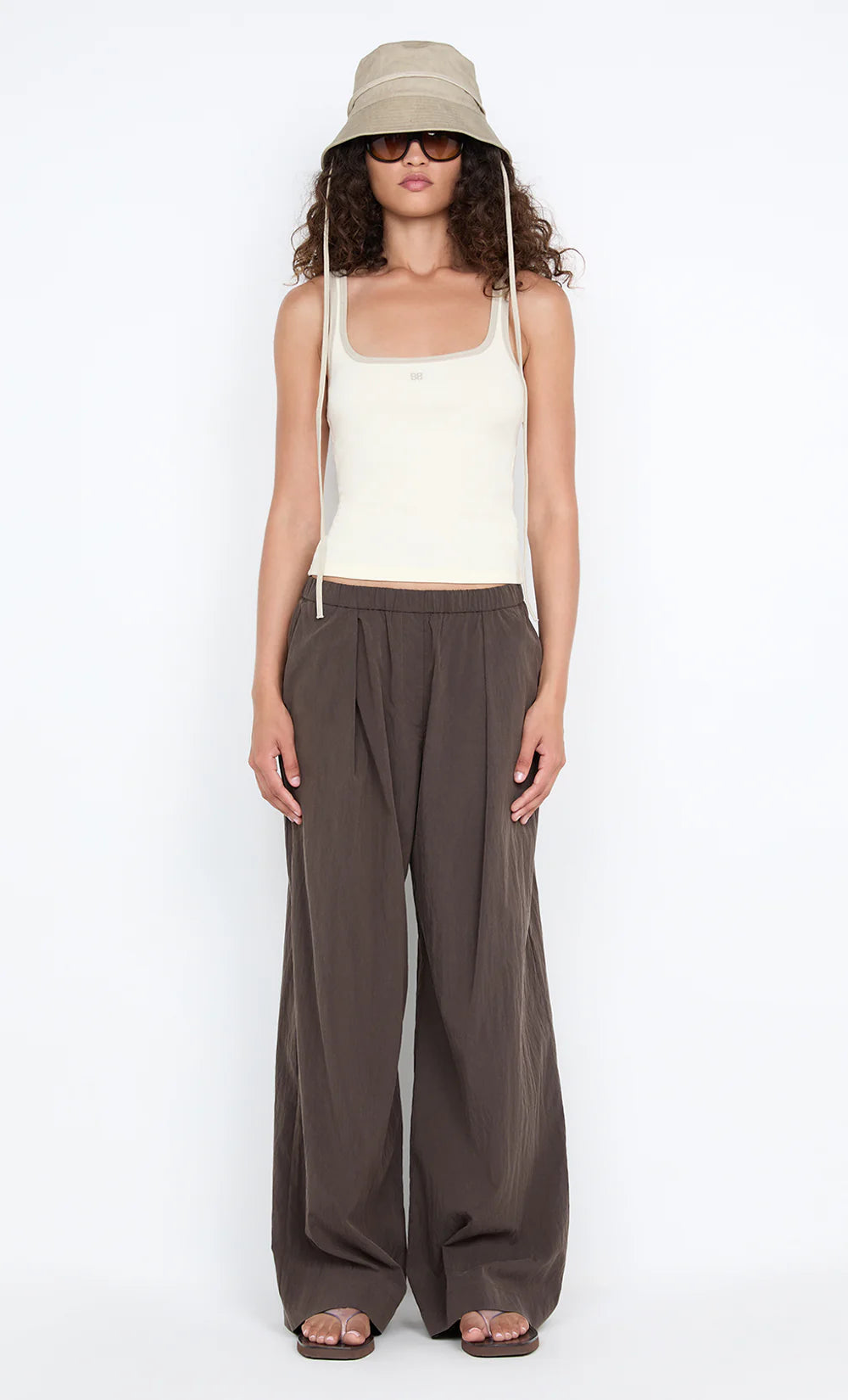 LANA SQUARE NECK TANK