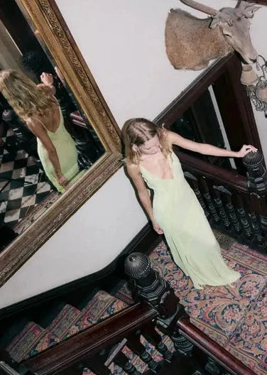 SABRINA ASYM MAXI DRESS