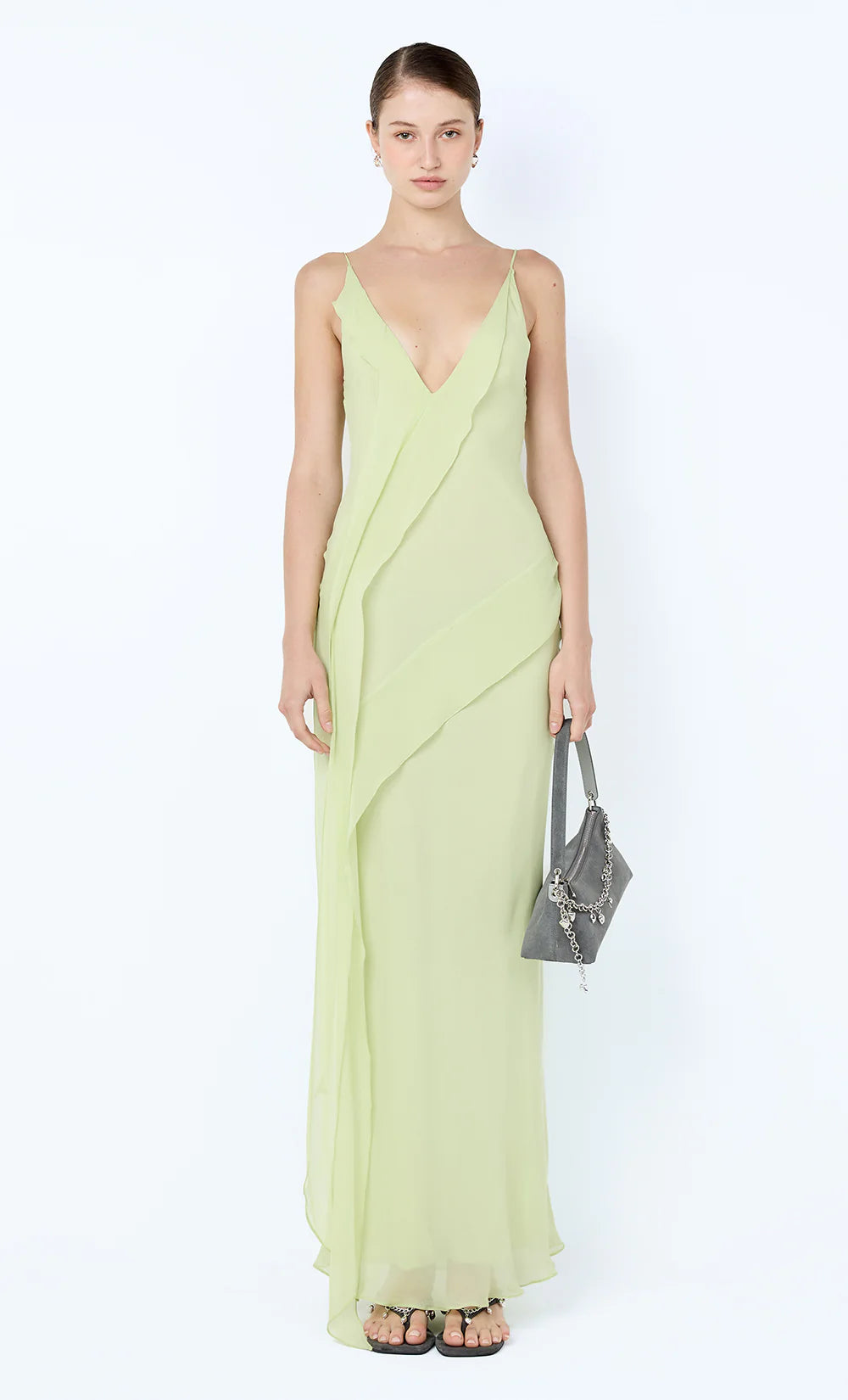 SABRINA ASYM MAXI DRESS