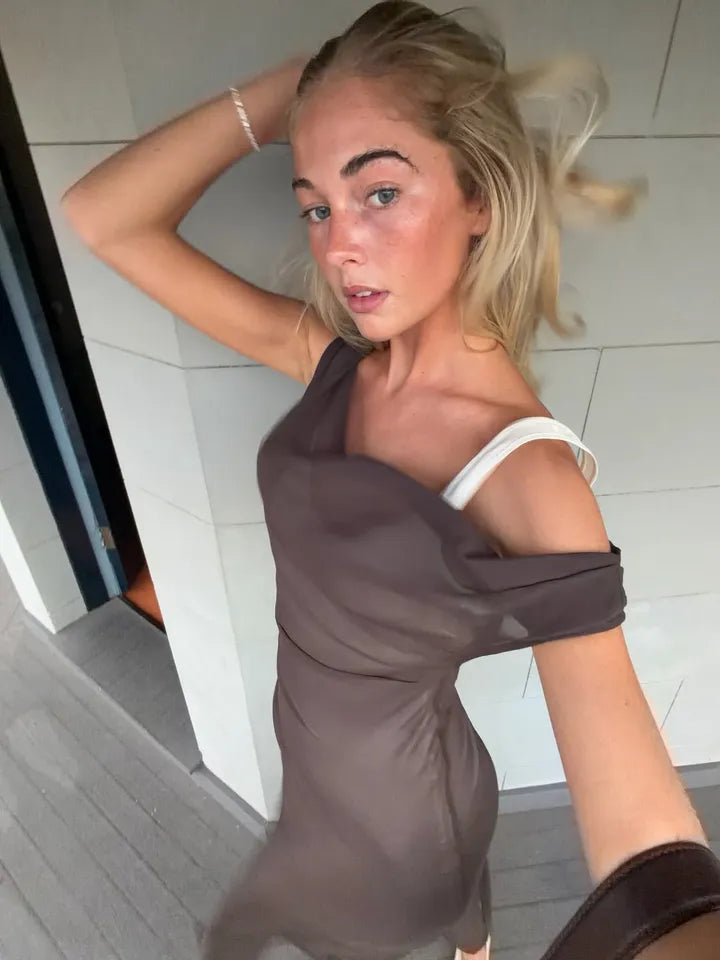 AUGUSTIN ASYM MAXI DRESS