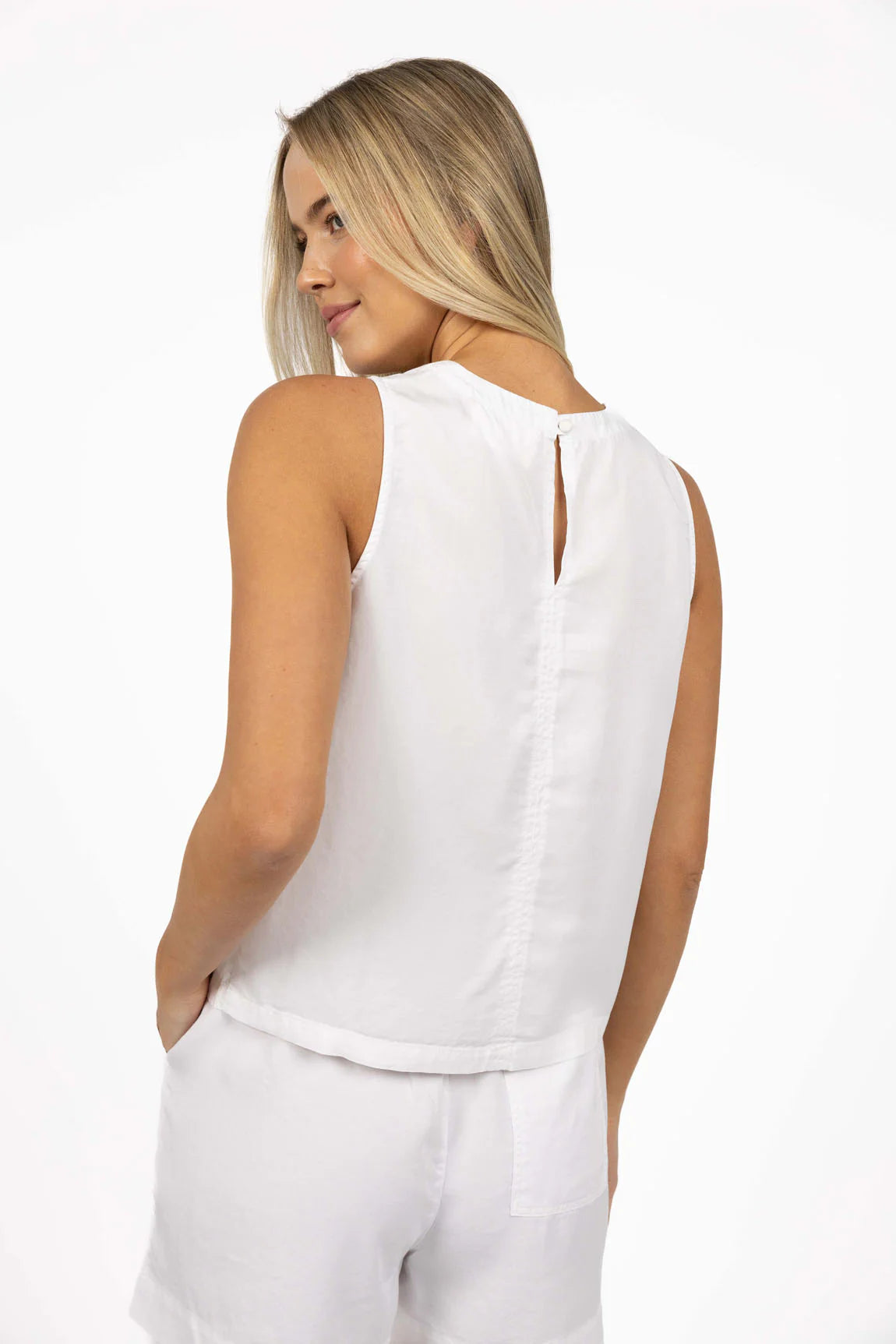 LYLA TOP - WHITE