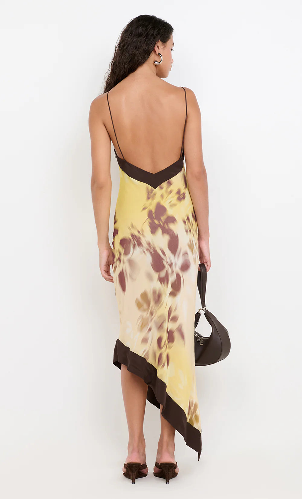 BLAISE ASYM MIDI DRESS