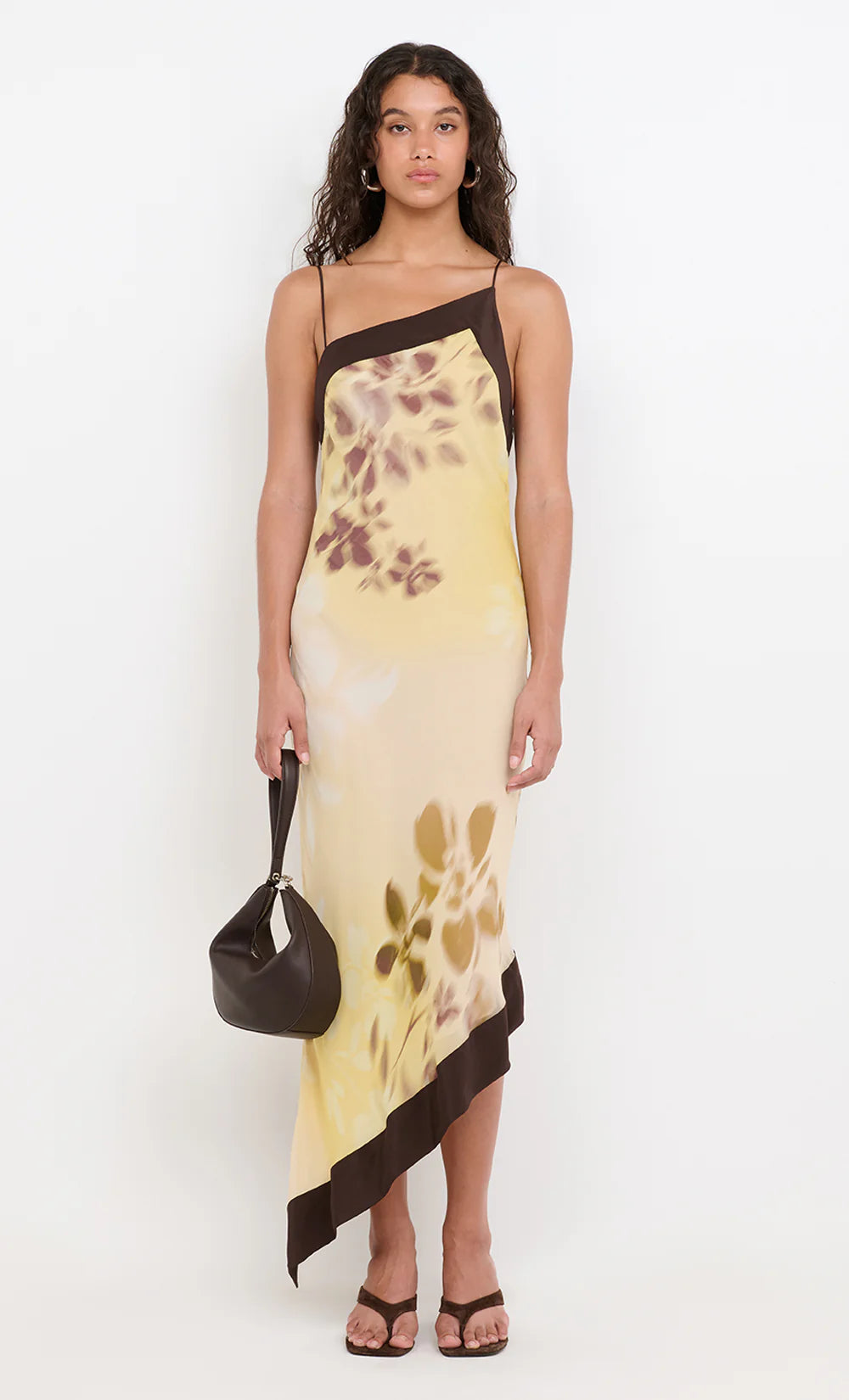 BLAISE ASYM MIDI DRESS