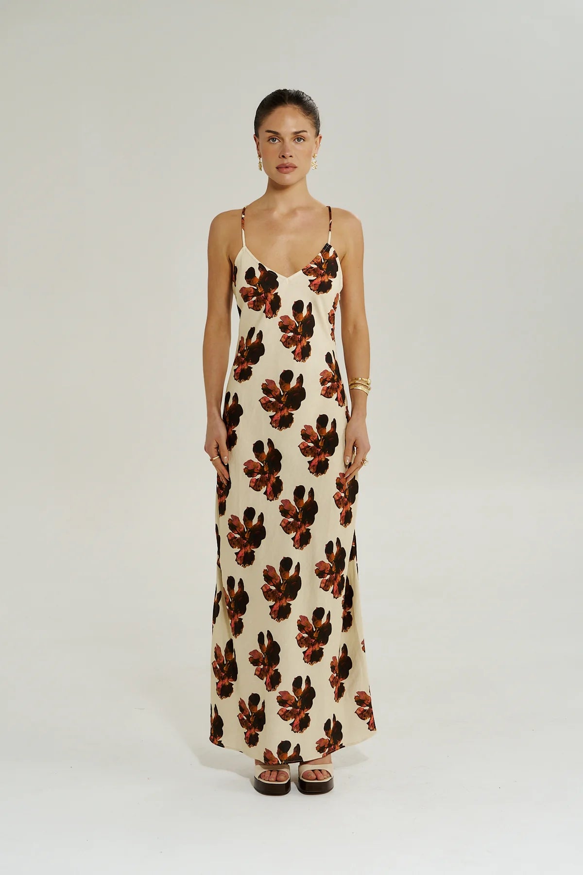 AMELIE MAXI DRESS - BUTTER FLEUR