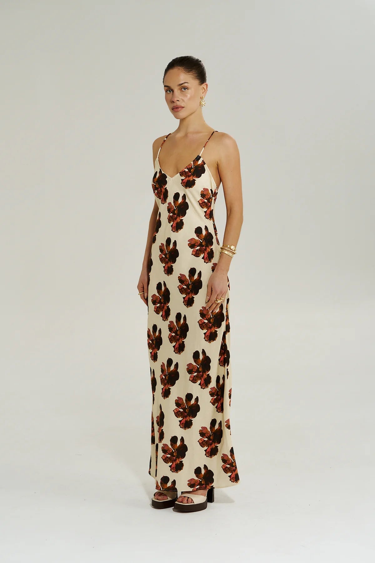 AMELIE MAXI DRESS - BUTTER FLEUR