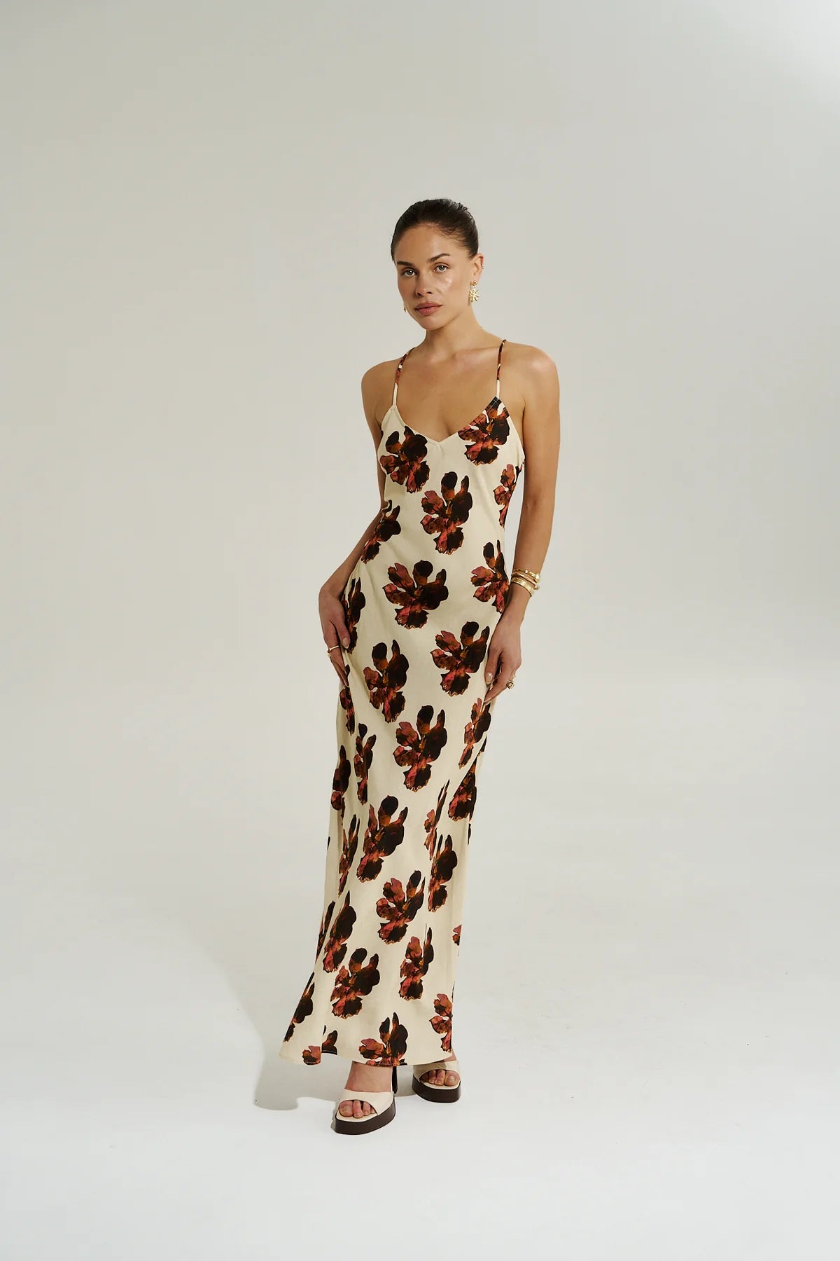 AMELIE MAXI DRESS - BUTTER FLEUR