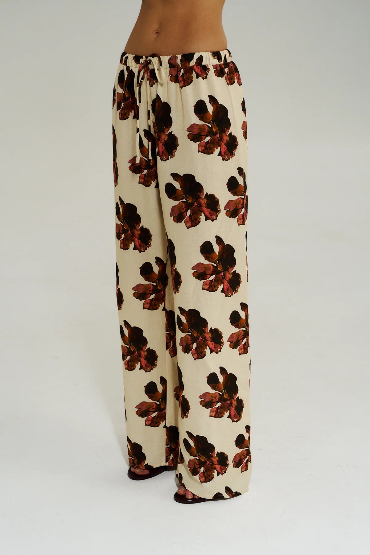 WIDE LEG PANT - BUTTER FLEUR