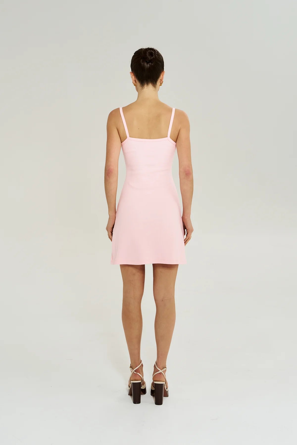 A LINE MINI DRESS - PINK