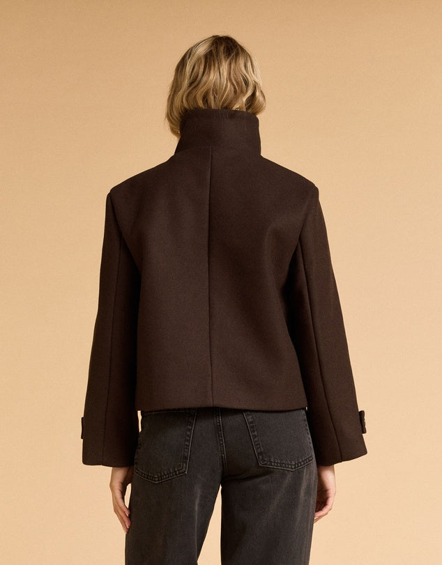 FUNNEL NECK JACKET