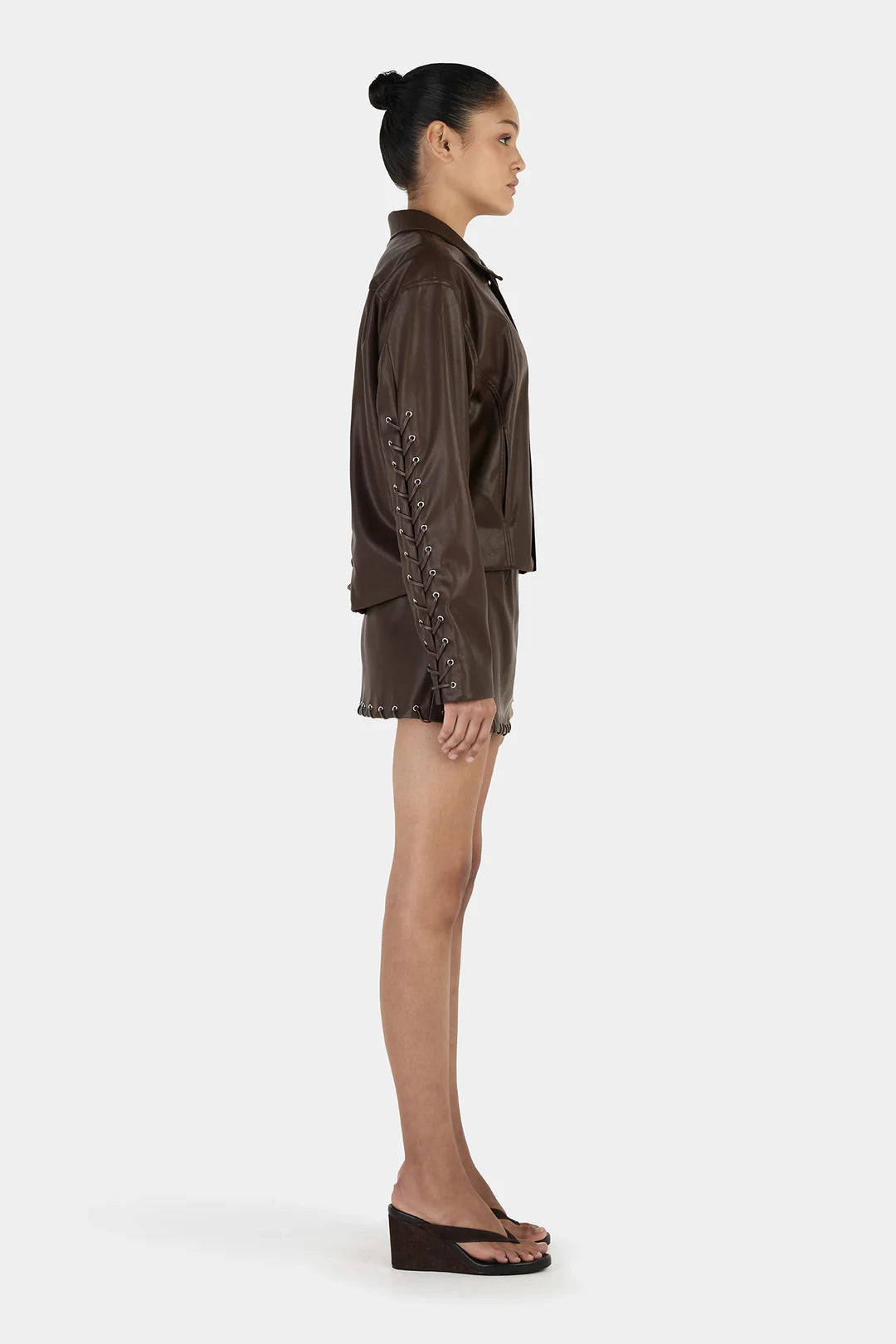 GISELLE LACE UP JACKET