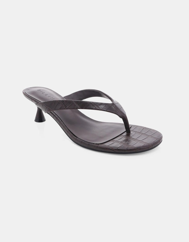 NAZELLE SHOE - CHOCOLATE