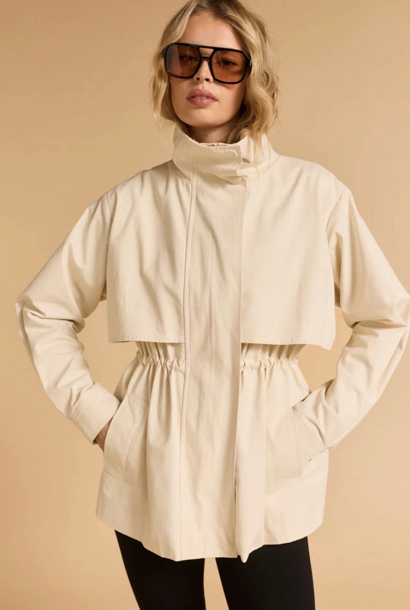 ANORAK JACKET - CREAM