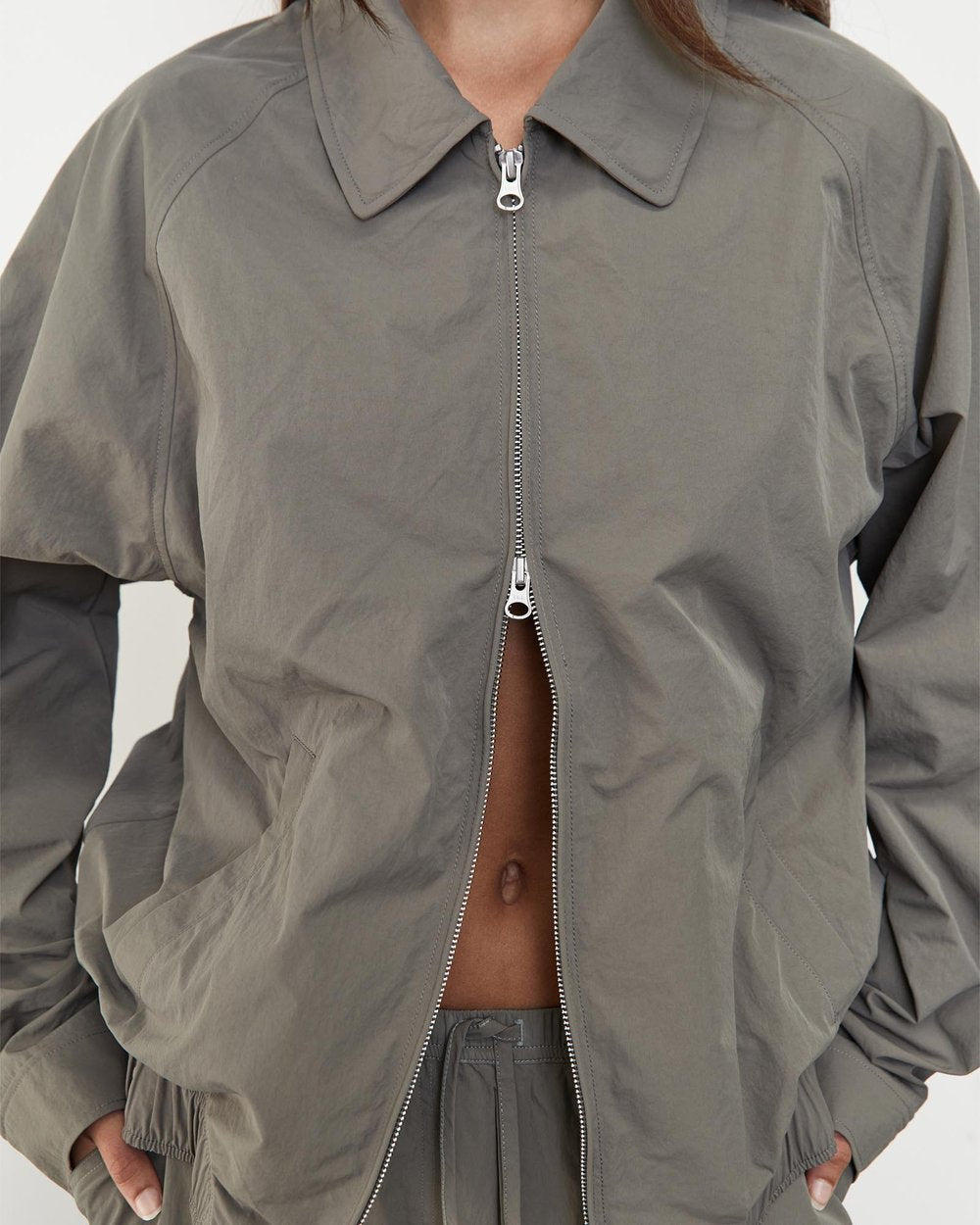 BOMBER ZIP JACKET