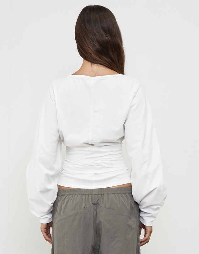 WAIST WRAP LS TOP