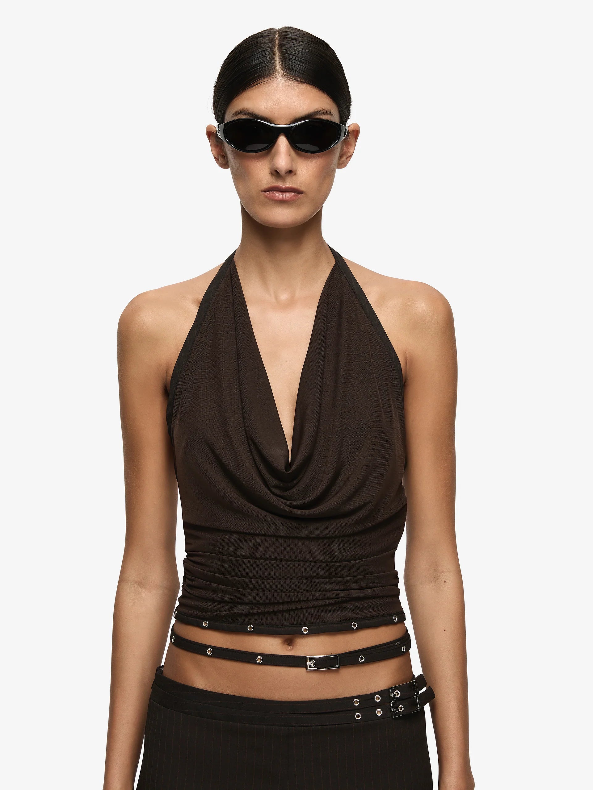 SAZRIEL COWL TOP