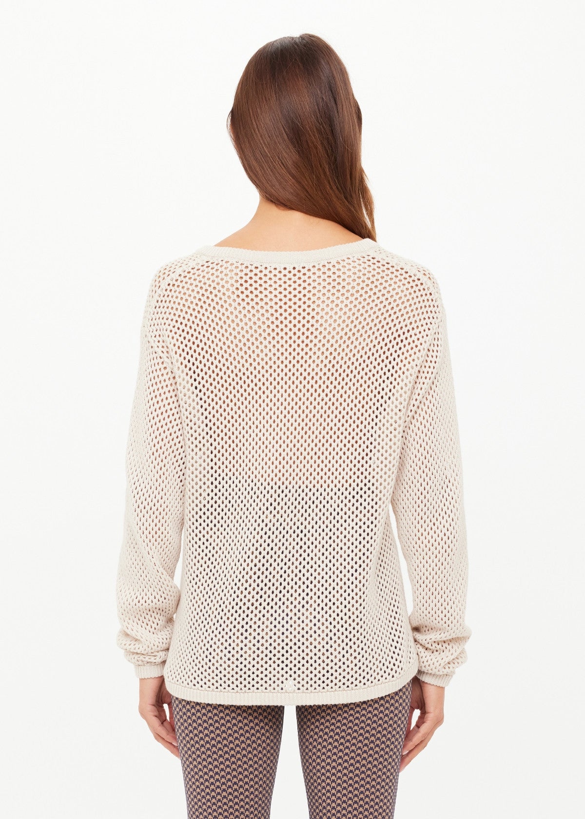JOSEPHINE V NECK KNIT CREME