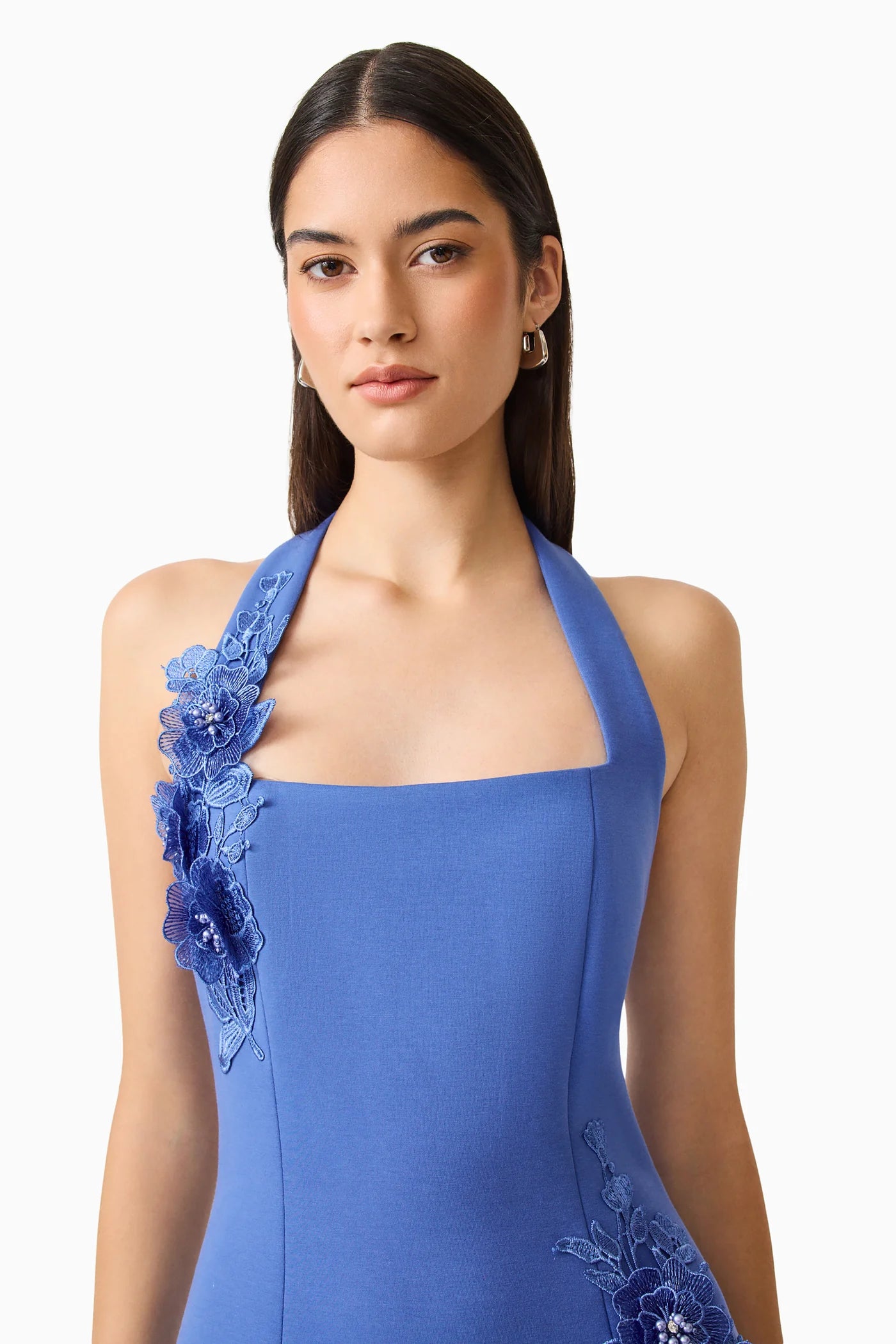 TALITHA HALTER MINI DRESS