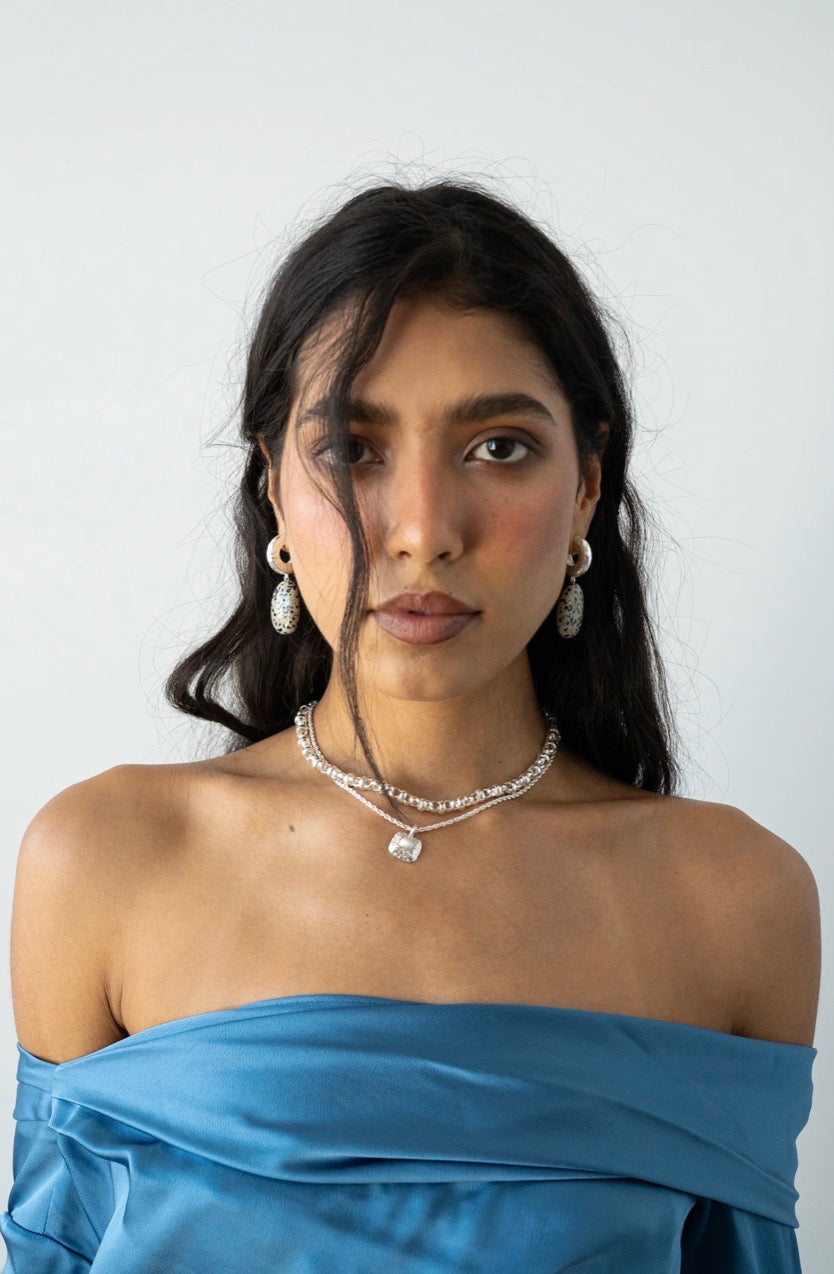 GEORGIA EARRINGS - SILVER