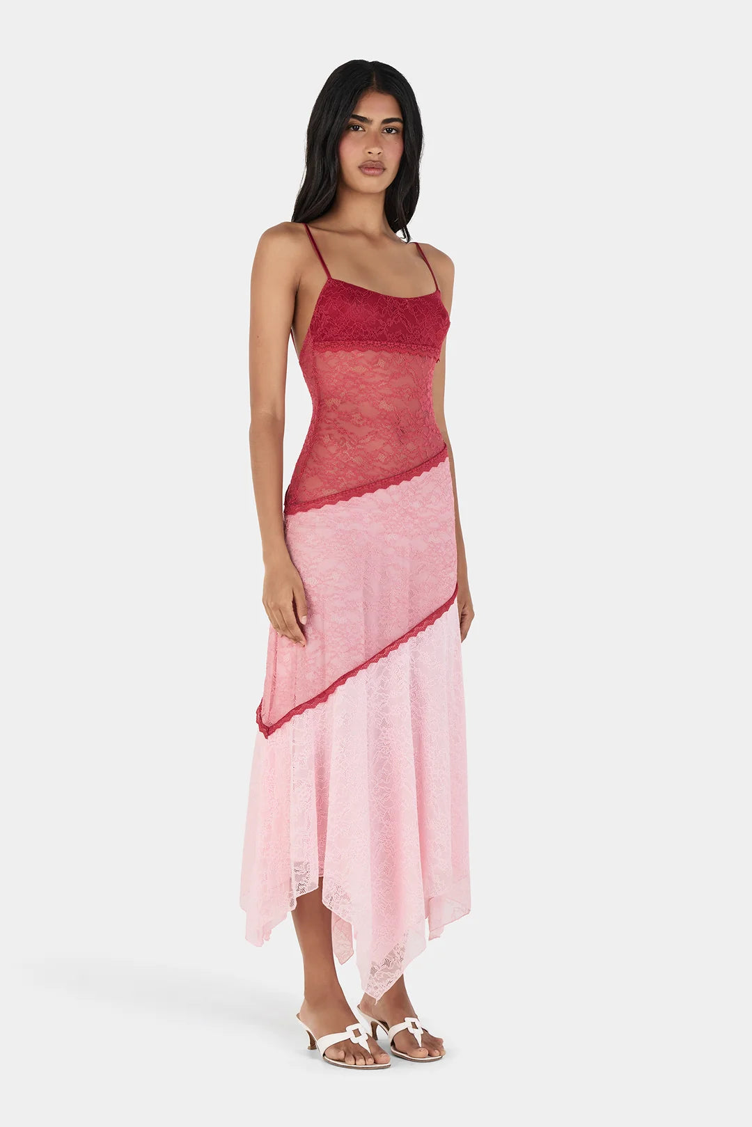 ALIDA MIDI DRESS - BALLET SPLICE