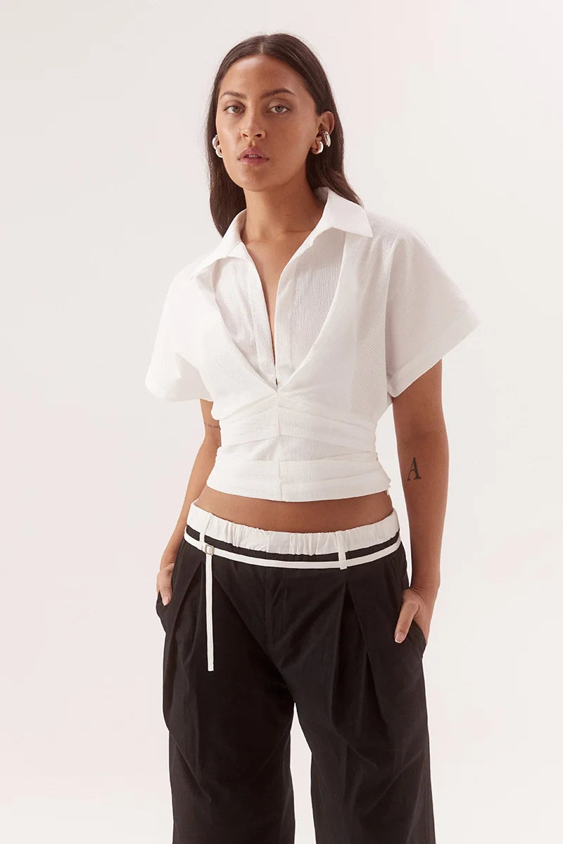 LYRA CROP SHIRT