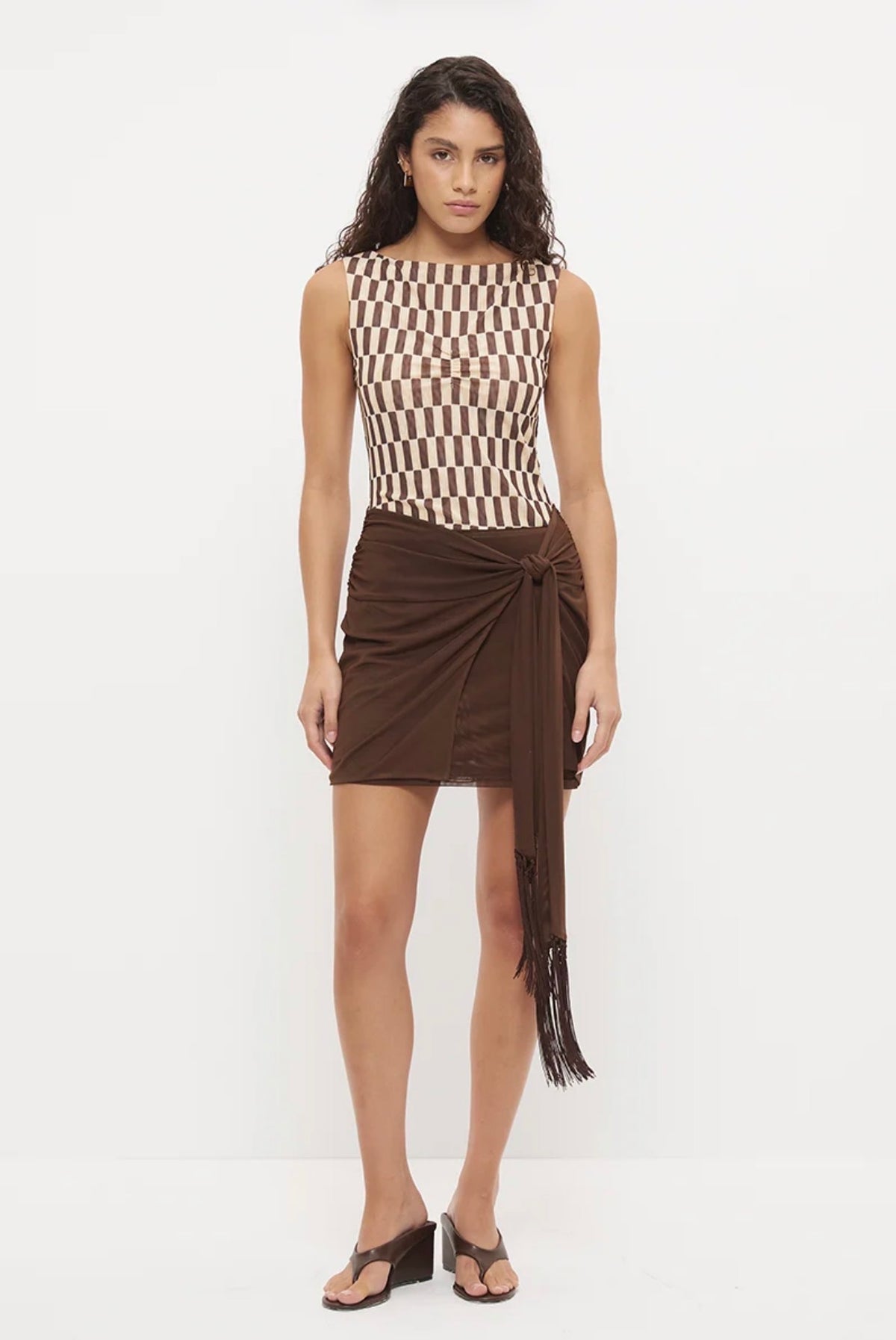 IMPRINT MINI DRESS