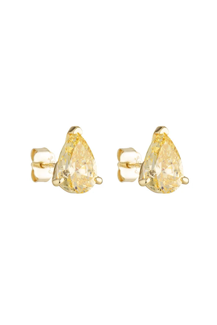 PEAR STUDS 2CT