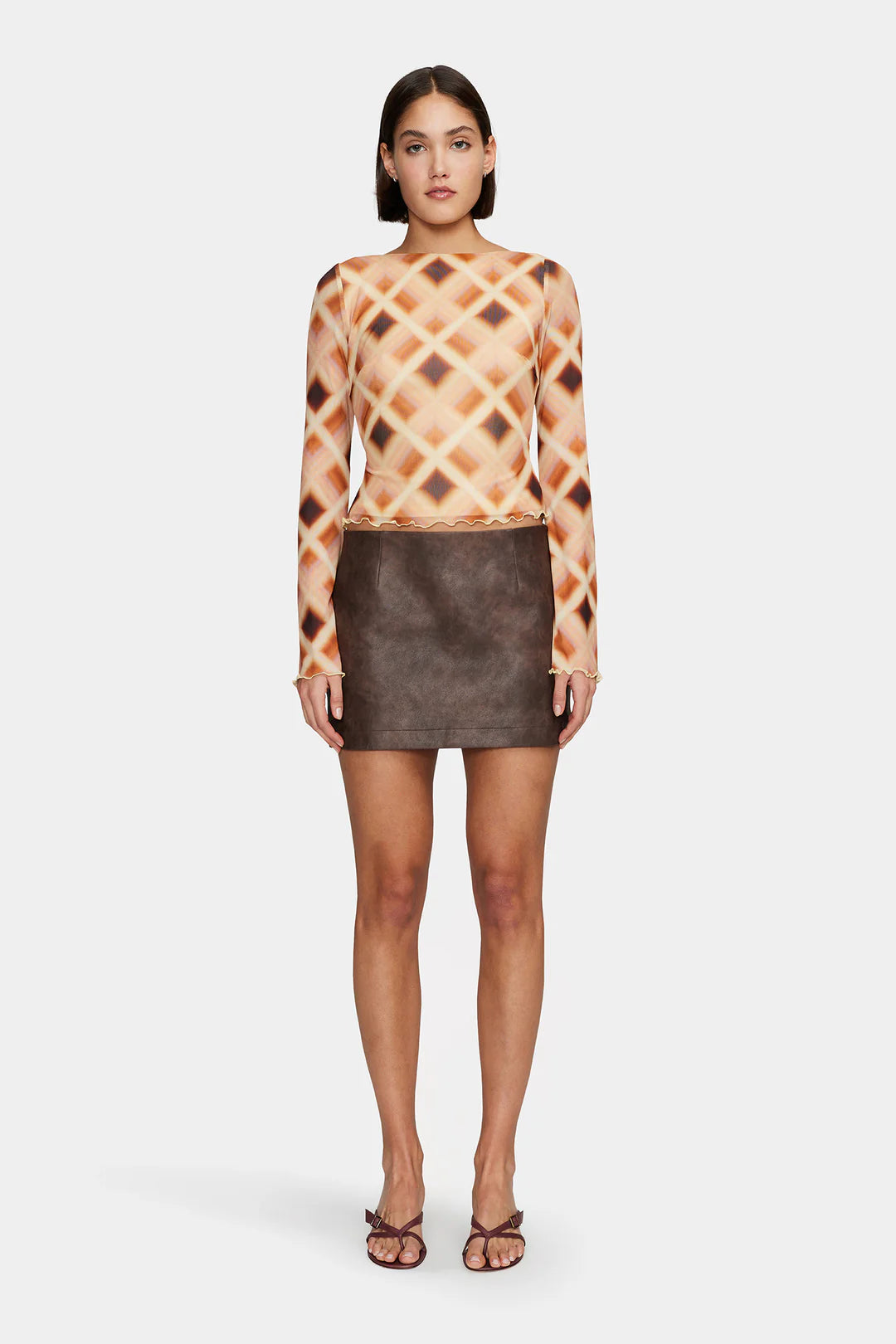 DAPHNE TOP - CHECK