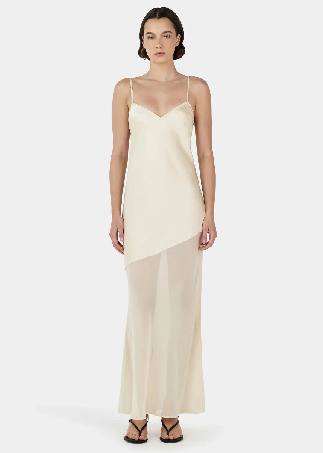 ALIZE MIDI DRESS - BUTTERCREAM