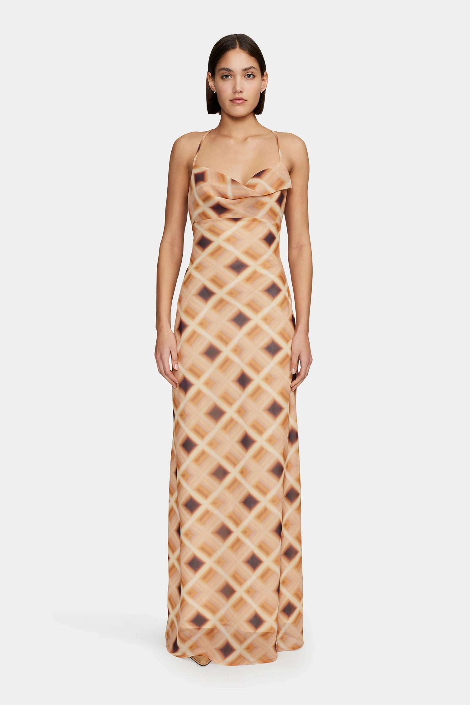 REMY MAXI DRESS - CHECK