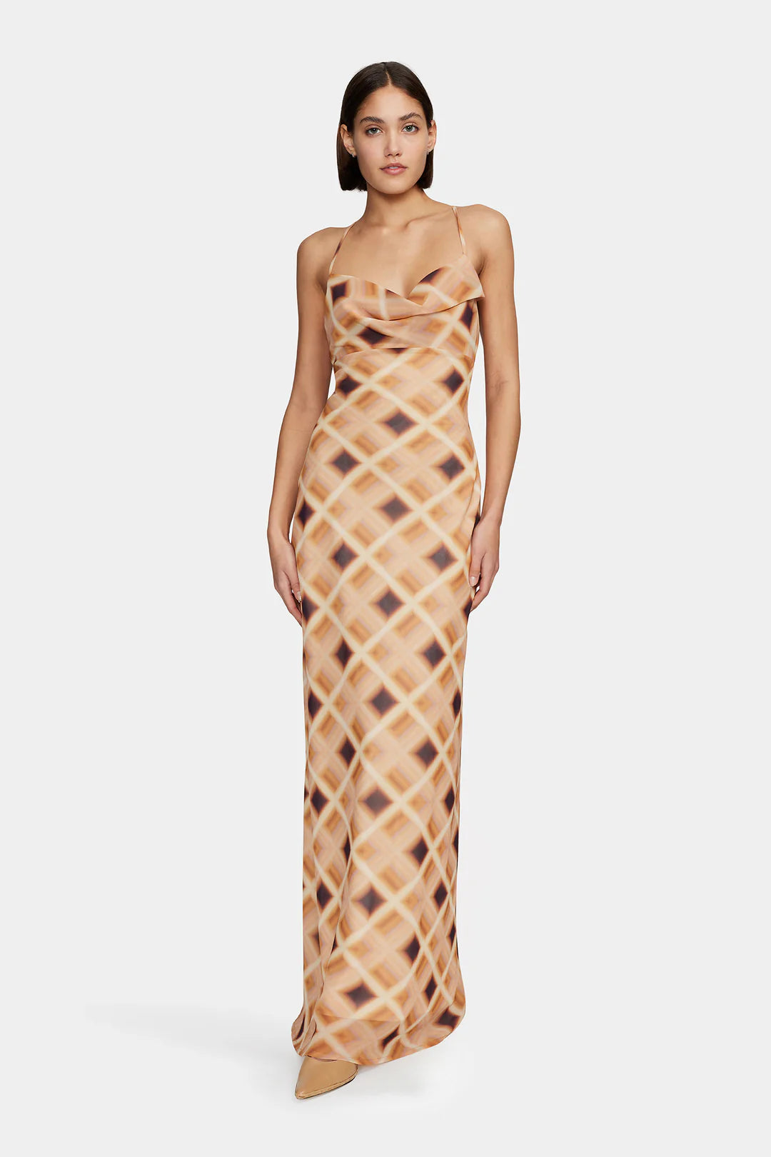 REMY MAXI DRESS - CHECK