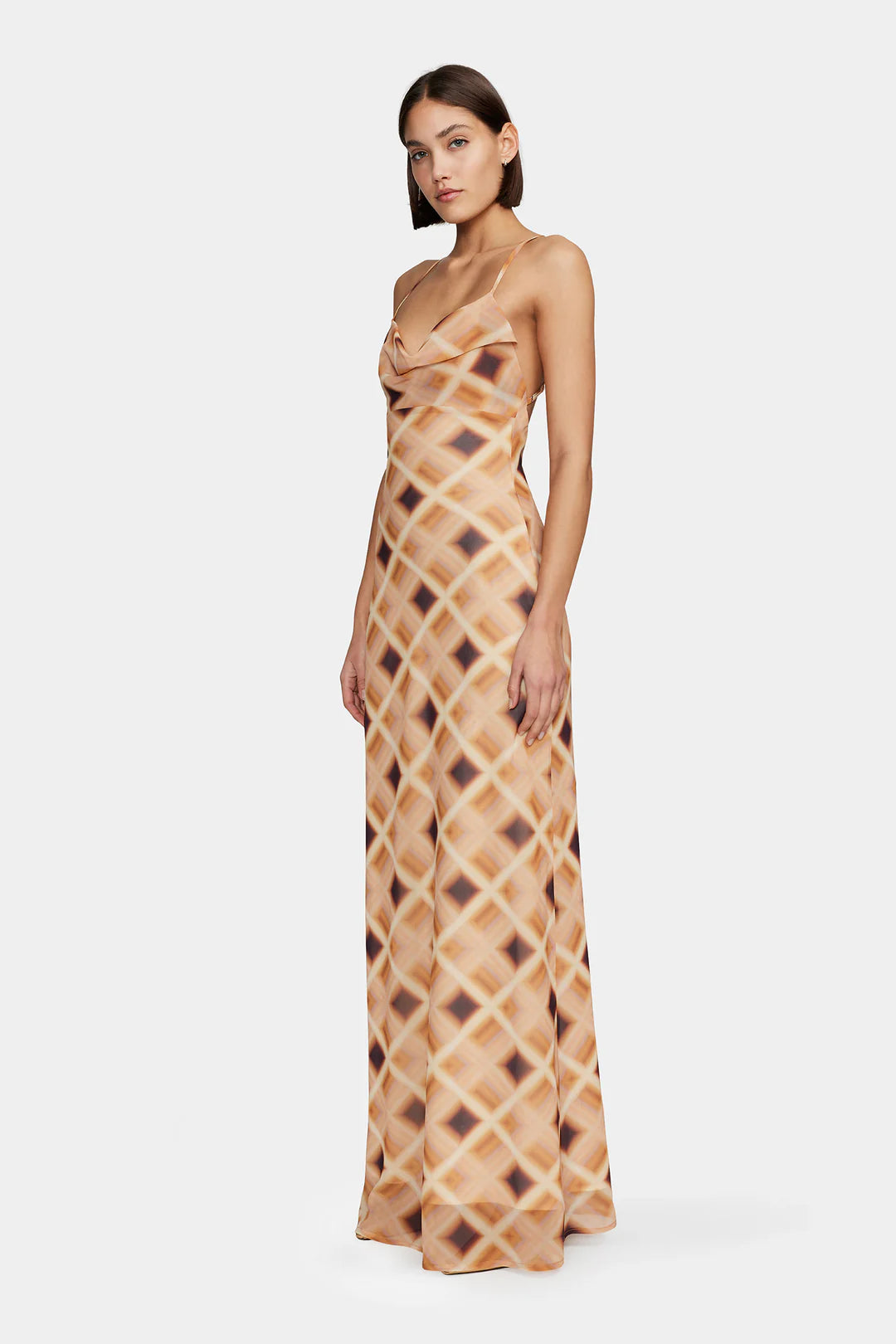 REMY MAXI DRESS - CHECK